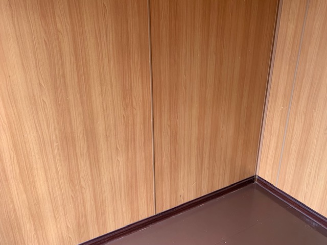 中古20ftレンタルボックス 3ドア仕様　グレー塗装済み NO.1203223