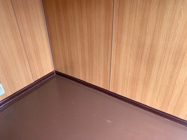 中古20ftレンタルボックス 3ドア仕様　グレー塗装済み NO.1203223