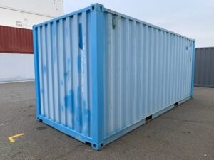 【神戸】中古20FT ドライスチールコンテナ 片開きドア付き　TKCU1401206