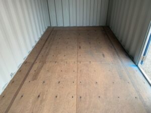 【神戸】中古20FT ドライスチールコンテナ 片開きドア付き　TKCU1401206