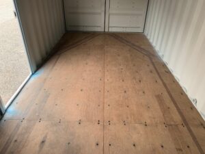 【神戸】中古20FT ドライスチールコンテナ 片開きドア付き　TKCU1401206