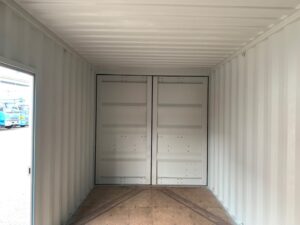 【神戸】中古20FT ドライスチールコンテナ 片開きドア付き　TKCU1401206