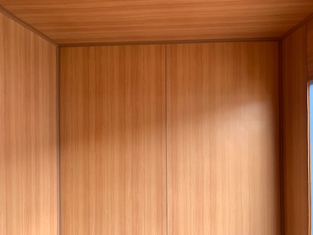 中古20ftレンタルボックス 2ドア仕様　グレー塗装済み NO.2011932