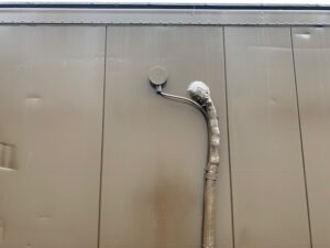 中古20ft　断熱ハウス仕様コンテナ（茶色）　TKCU8089742