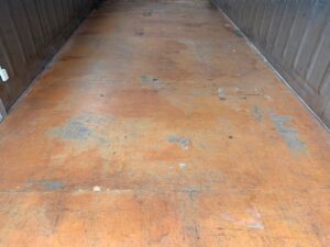 中古20ft　断熱ハウス仕様コンテナ（茶色）　TKCU8089742