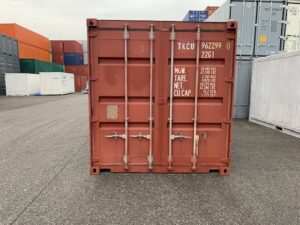 【神戸】中古20FT ドライスチールコンテナ 左ネルフルシャッター付き TKCU9622990