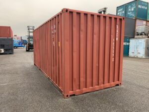 【神戸】中古20FT ドライスチールコンテナ 左ネルフルシャッター付き TKCU9622990