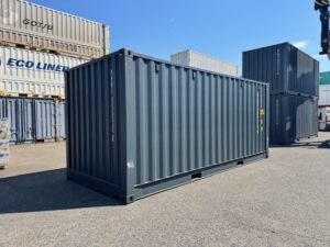 【在庫入荷！】新造20FTフルサイドオープンコンテナ　RAL7016