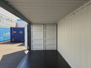 【在庫入荷！】新造20FTフルサイドオープンコンテナ　RAL7016