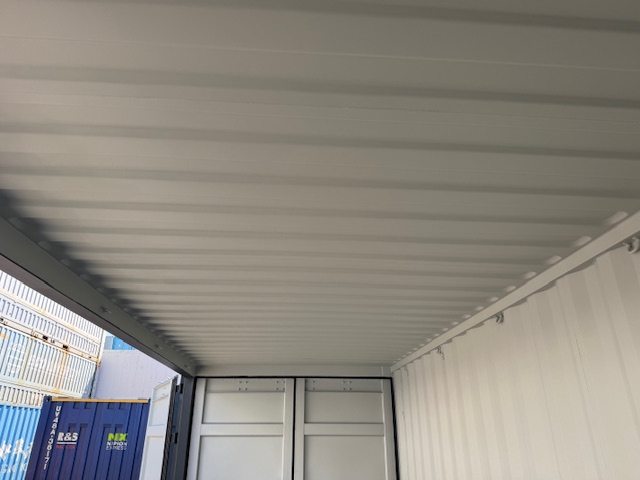 【在庫入荷！】新造20FTフルサイドオープンコンテナ　RAL7016