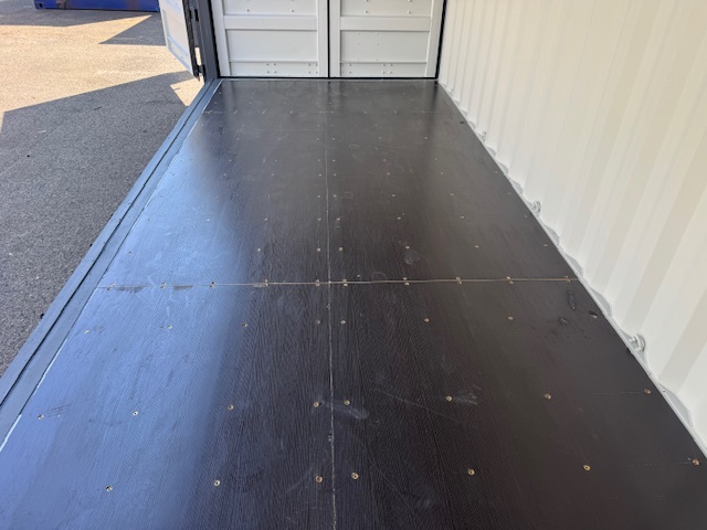 【在庫入荷！】新造20FTフルサイドオープンコンテナ　RAL7016