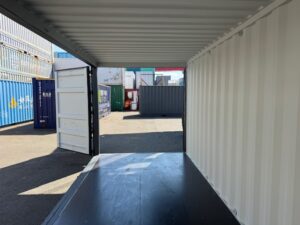 【在庫入荷！】新造20FTフルサイドオープンコンテナ　RAL7016