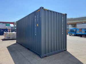 【在庫入荷！】新造20FTハイキューブドライスチールコンテナ　RAL7016