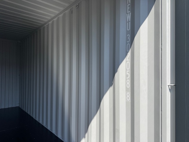 【在庫入荷！】新造20FTハイキューブドライスチールコンテナ　RAL7016