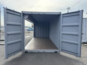 【東北】中古20ft　左パネルフルサイドシャッター付きコンテナ【U7757543】