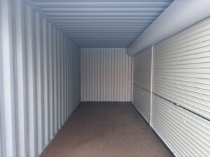 【東北】中古20ft　右パネルフルサイドシャッター付きコンテナ【U7757287】