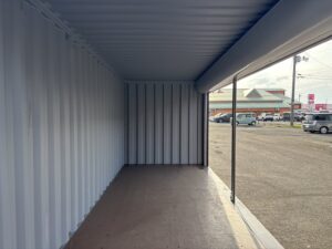 【東北】中古20ft　右パネルフルサイドシャッター付きコンテナ【U7757287】