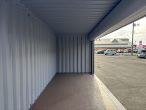 【東北】中古20ft　右パネルフルサイドシャッター付きコンテナ【U7757287】