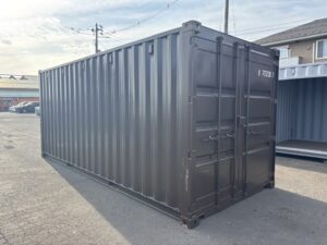 【東北】中古20ft　右パネルフルサイドシャッター付きコンテナ【U7757287】