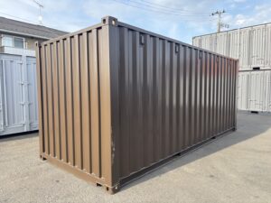 【東北】中古20ft　右パネルフルサイドシャッター付きコンテナ【U7757287】