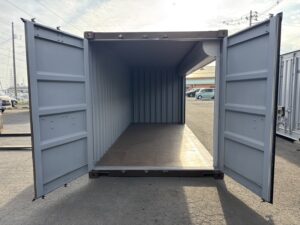 【東北】中古20ft　右パネルフルサイドシャッター付きコンテナ【U7757287】