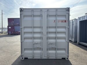 【東北】中古20ft　左パネル3mシャッター付きコンテナ【U1001146】