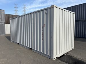 【東北】中古20ft　左パネル3mシャッター付きコンテナ【U1001146】