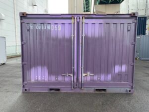 【神戸】中古12FT ドライスチールコンテナ　　TKCU136059