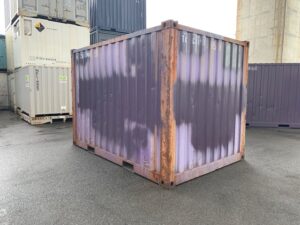 【神戸】中古12FT ドライスチールコンテナ　　TKCU136059