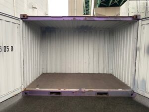 【神戸】中古12FT ドライスチールコンテナ　　TKCU136059