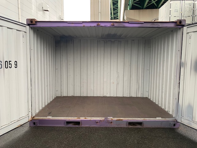 【神戸】中古12FT ドライスチールコンテナ　　TKCU136059