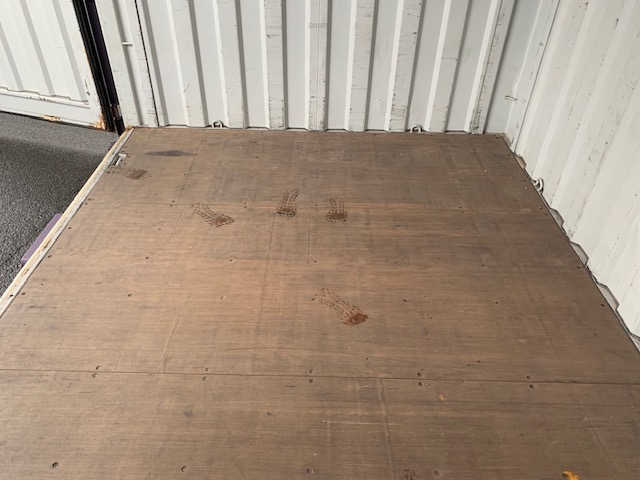 【神戸】中古12FT ドライスチールコンテナ　　TKCU136059