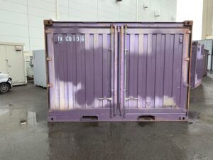 【神戸】中古12FT ドライスチールコンテナ　　TKCU136013