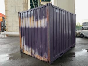 【神戸】中古12FT ドライスチールコンテナ　　TKCU136013