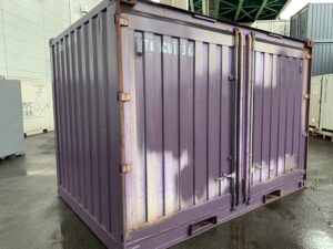 【神戸】中古12FT ドライスチールコンテナ　　TKCU136013