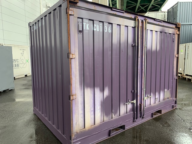 【神戸】中古12FT ドライスチールコンテナ　　TKCU136013