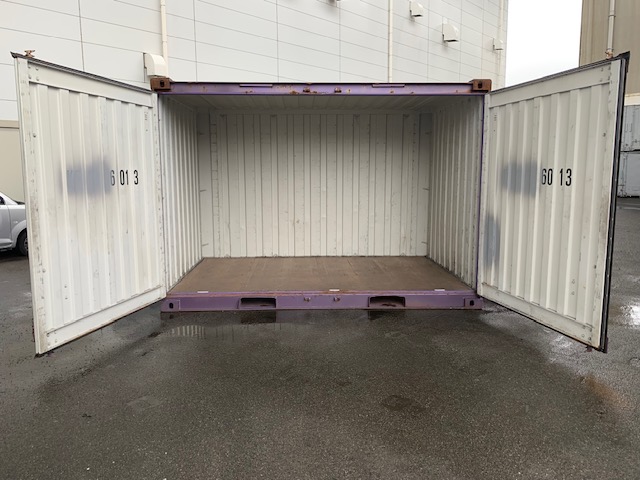 【神戸】中古12FT ドライスチールコンテナ　　TKCU136013