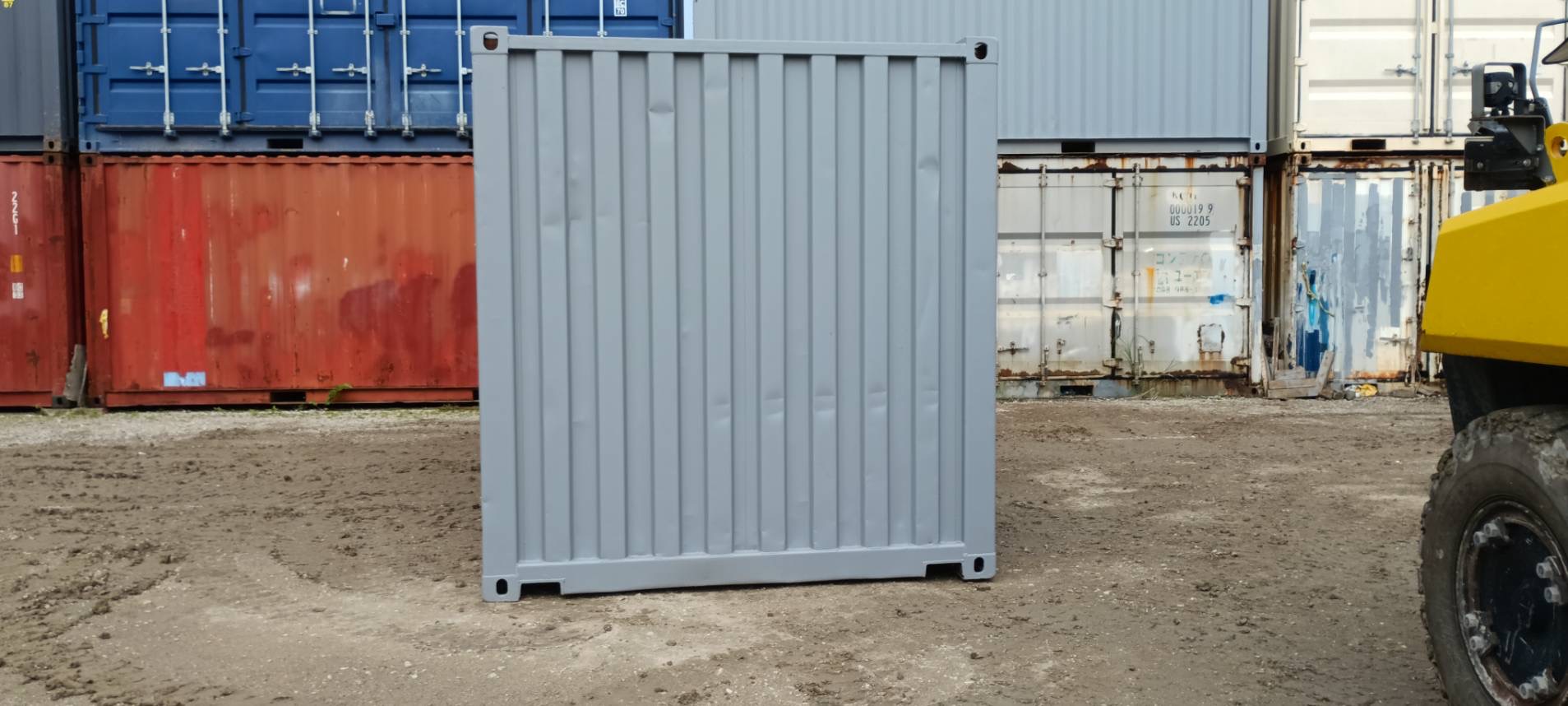 【沖縄】中古20FT ドライスチールコンテナ※2mシャッター付き  U3043070　