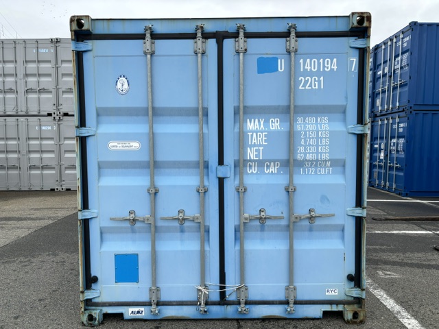 【北陸】中古20ft ドライスチールコンテナ（高年式）U1401947