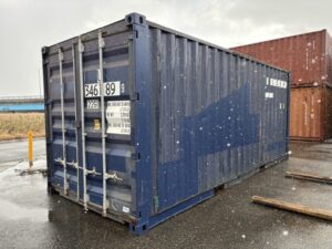 【北陸】中古20ft ドライスチールコンテナ（未塗装）U 3461899