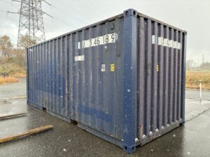 【北陸】中古20ft ドライスチールコンテナ（未塗装）U 3461899