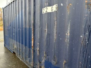 【北陸】中古20ft ドライスチールコンテナ（未塗装）U 3461899