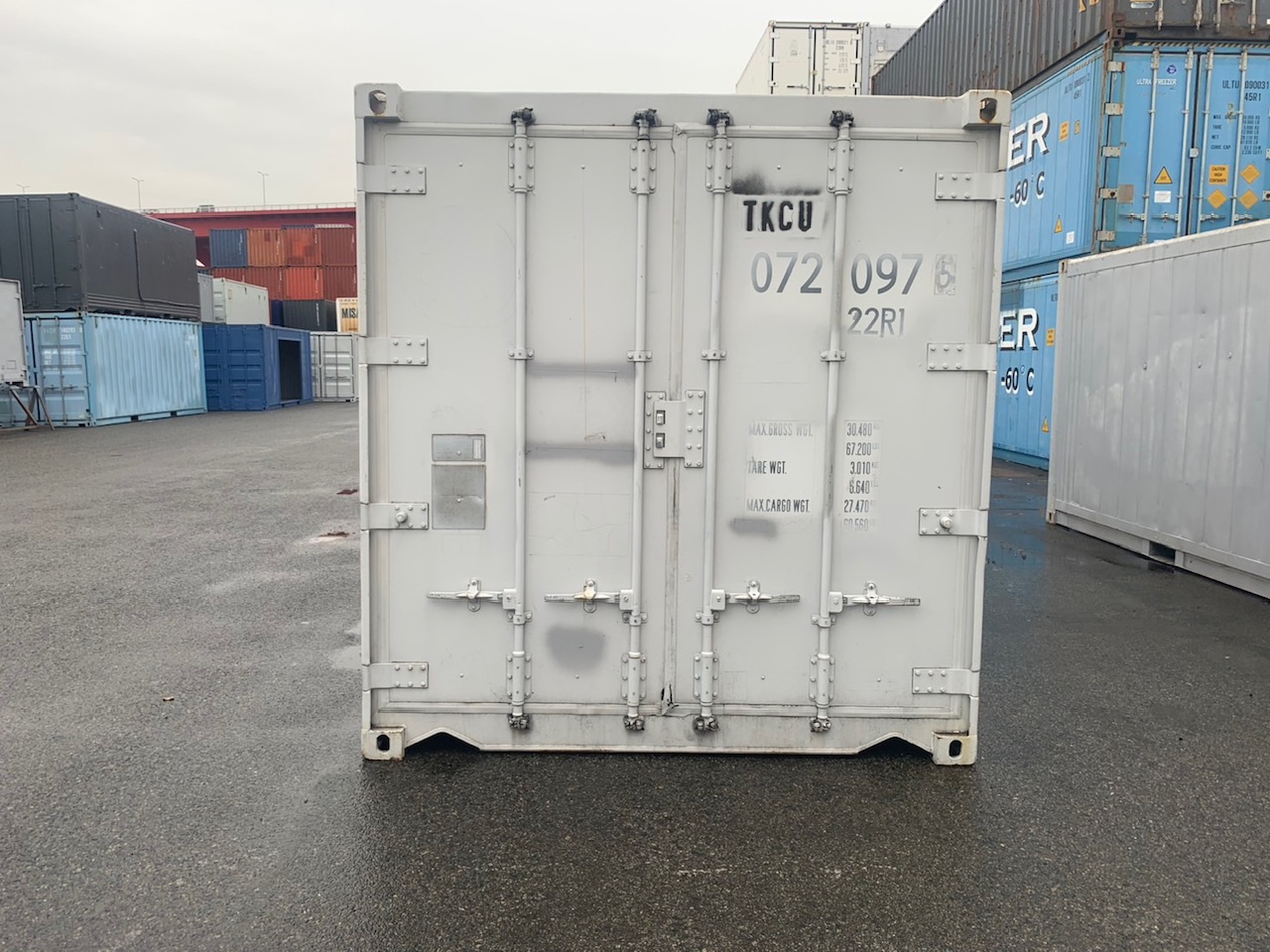 【神戸】中古20REFBOXコンテナ TKCU0720975