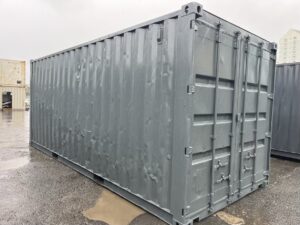 【横浜】中古20FTドライスチールコンテナ　右パネル フルシャッター付き(U2824705)