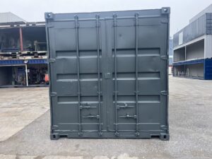 【横浜】中古20FTドライスチールコンテナ　左パネル フルシャッター付き(U2781957)