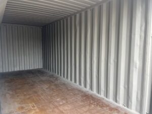 【横浜】中古20FTドライスチールコンテナ　左パネル フルシャッター付き(U2781957)