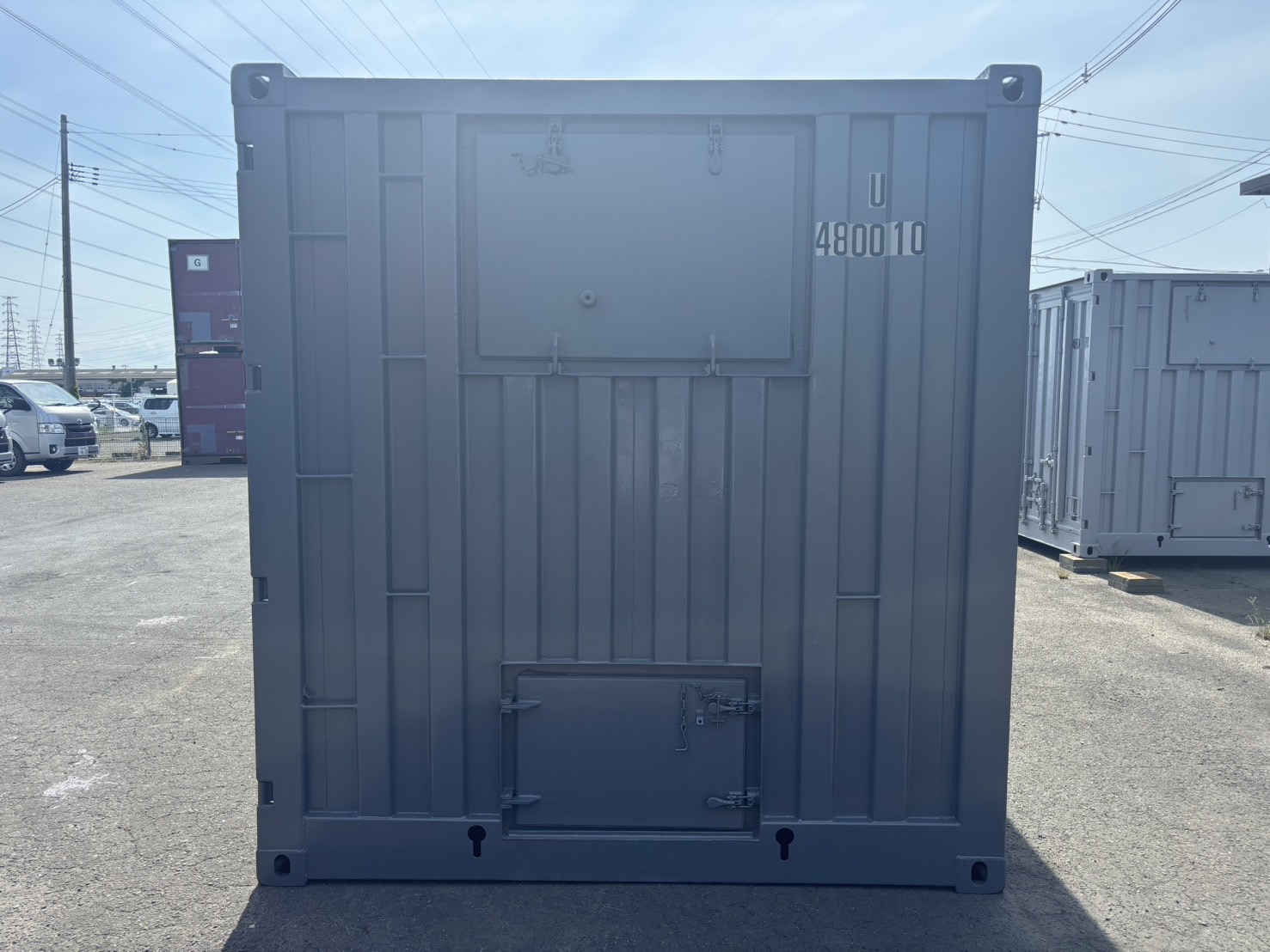 【東北】中古20ft　サイドオープンコンテナ【U480010】