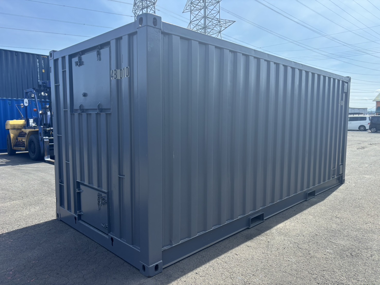 【東北】中古20ft　サイドオープンコンテナ【U480010】