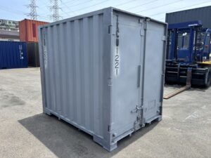 【東北】中古6ft　ドライスチールコンテナ（波板タイプ）【TKCU1221】