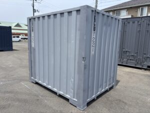 【東北】中古6ft　ドライスチールコンテナ（波板タイプ）【TKCU1221】